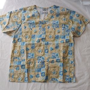 CREST Nursing Nurse's Scrubs Scrub Top S